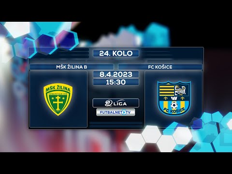 2.liga 2022/2023 24.kolo: MŠK Žilina B - FC Košice (zostrih)