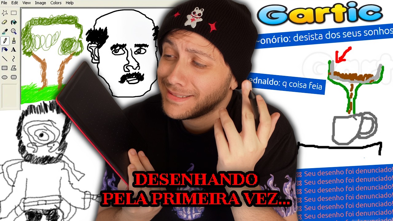 comprei uma MESA DIGITALIZADORA por R$50 e isso aconteceu...