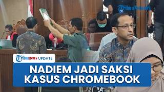 Momen Nadiem Makarim Tiba di Ruang Sidang, Jadi Saksi Mahkota Kasus Dugaan Korupsi Chromebook