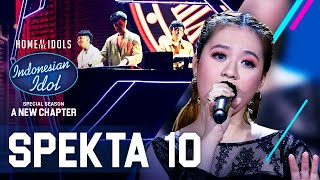 ANGGI X WEIRD GENIUS - TERLALU CINTA (Rossa) - SPEKTA SHOW TOP 4 - Indonesian Idol 2021