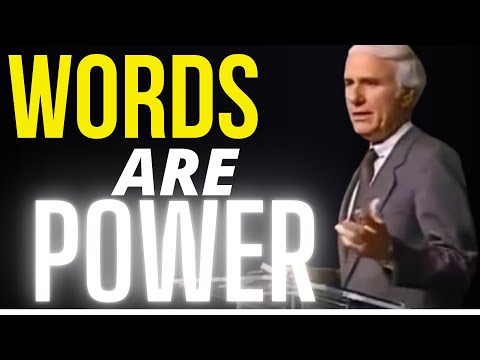 THE POWER OF WORDS | JIM ROHN PERSONAL DEVELOPMENT