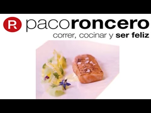 Salmón marinado by Paco Roncero