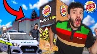 Fake Burger King Employee Prank (BANNED For Life!)