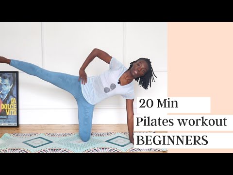 20MIN BEGINNERS PILATES WORKOUT - FULL BODY WORKOUT