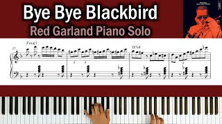 [칼카피] Bye Bye Blackbird (Miles Davis) - Red Garland Solo 재즈 피아노/연주/악보