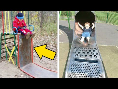 15 MOST Dangerous Playgrounds - what were they thinking?