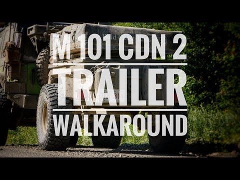 M 101 CDN 2 Trailer Walk-around