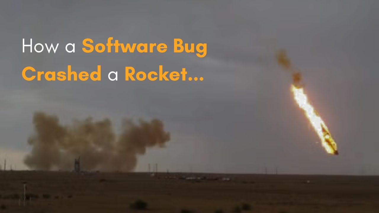 $377 Million Software Bug | How a software bug crashed a Rocket |  Programming