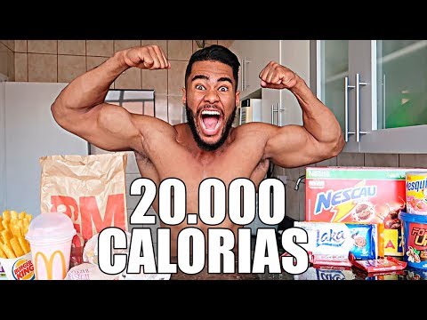 YOUTUBE'S BIGGEST TRASH DAY: 20,000 CALORIES!