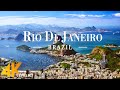 Rio De Janeiro 4K Drone View Aerial View Over Rio De Janeiro Relaxation Film With Calming Music