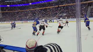 Keybank Center (Buffalo Sabres NHL) - View From Section 115, Row 2 - 2/19/24 vs Anaheim Ducks
