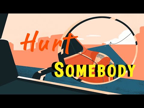 Noah Kahan, Julia Michaels - Hurt Somebody (visual lyric video)