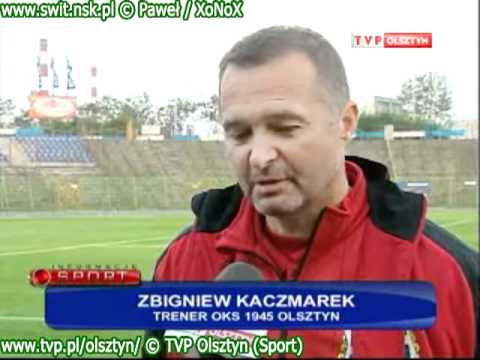 www.swit.nsk.pl - OKS 1945 Olsztyn - MKS Świt Nowy Dwór Mazowiecki 0-0 - TVP Olsztyn