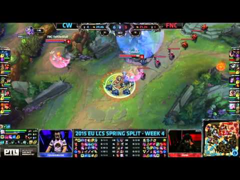 Copenhagen Wolves vs Fnatic | S5 EU LCS Spring 2015 Week 4 Day 2 | CW vs FNC W4D2G4 VOD 60FPS
