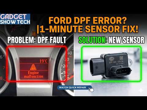 How to Replace & Fit DPF Sensor on a Ford TDCi | DIY Repair