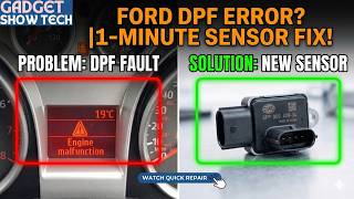 How to Replace & Fit DPF Sensor on a Ford TDCi | DIY Repair