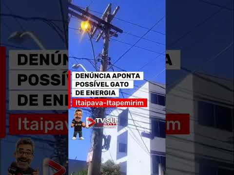 GATO DE ENERGIA? Denúncia em estacionamento de supermercado em Itaipava | Itapemirim ES