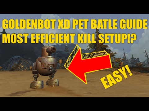 GOLDENBOT XD Pet Battle Most EFFICIENT Kill Setup?!