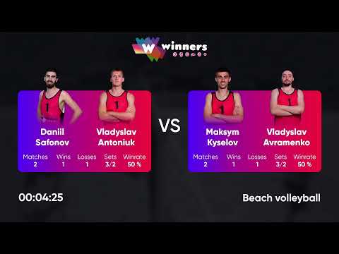01:40 A. Bakotin / R. Voloshchuk - A. Lylo / O. Bilyk 05.11.2022 | Winners Beach Volleyball