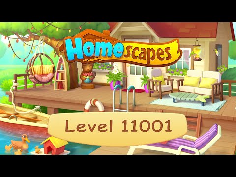 HomeScapes level #11001 Walkthrough
