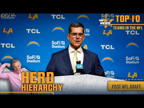 Herd Hierarchy: Chargers, Lions, Rams, Bills take a big leap in Colin's Top 10 post-draft | THE HERD