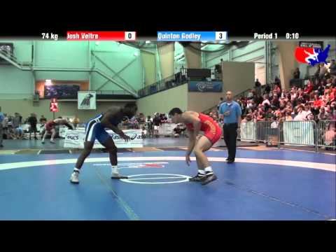 Josh Veltre vs. Quinton Godley at 2013 ASICS University Nationals - FS