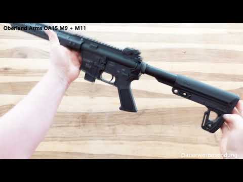 Introduction of the OA M9 Short caliber 9mm Luger + exchange system M11 caliber .223Rem