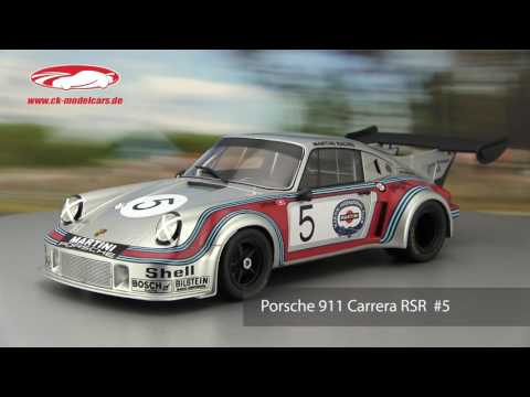 ck-modelcars-video: Porsche 911 Carrera RSR Turbo 2.1 #5 1000km Brands Hatch 1974 Müller, van Lennep