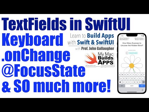 Ch. 2.3 Working with TextFields in SwiftUI (WordGarden app)