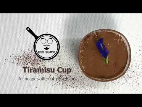 Tiramisu Cup - Cheaper Alternative - Iny's Kitchen