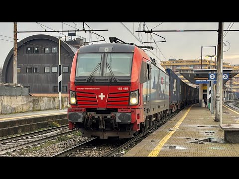 TRENI VELOCI PASSEGGERI E MERCI IN TRANSITO, ARRIVO E PARTENZA NEL NODO DI MILANO!