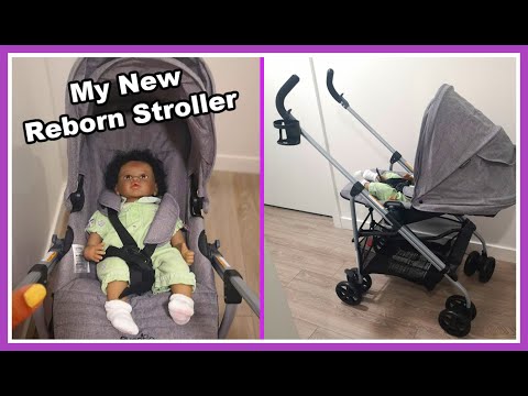 My New Reborn Stroller Box Opening