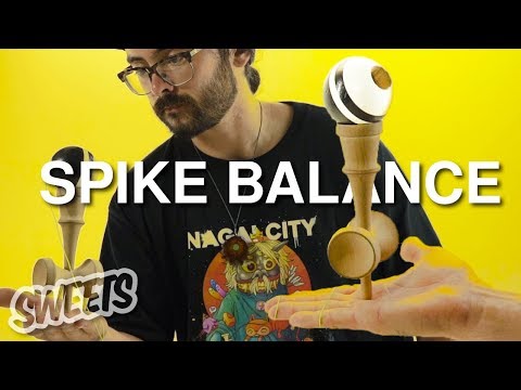How to SPIKE BALANCE - Kendama Trick Tutorial - Sweets Kendamas