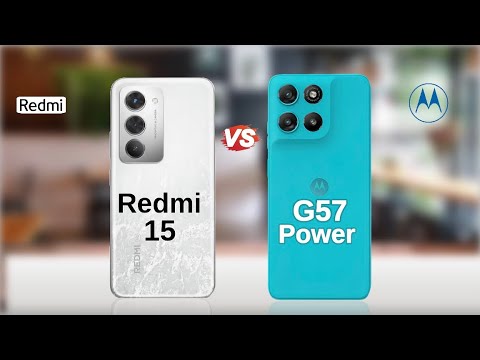 Redmi 15 5G vs Motorola G57 Power || Full comparison