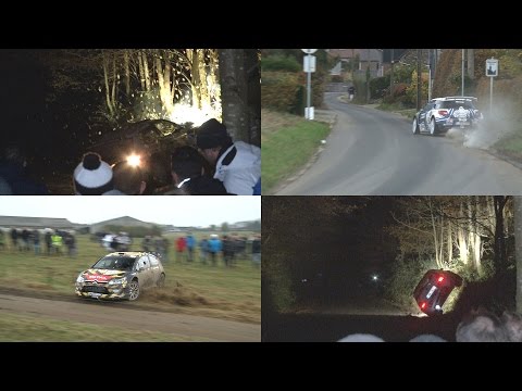 Condroz Rally 2016 - Crashes, spins, fast action! - Best of by Rallymedia