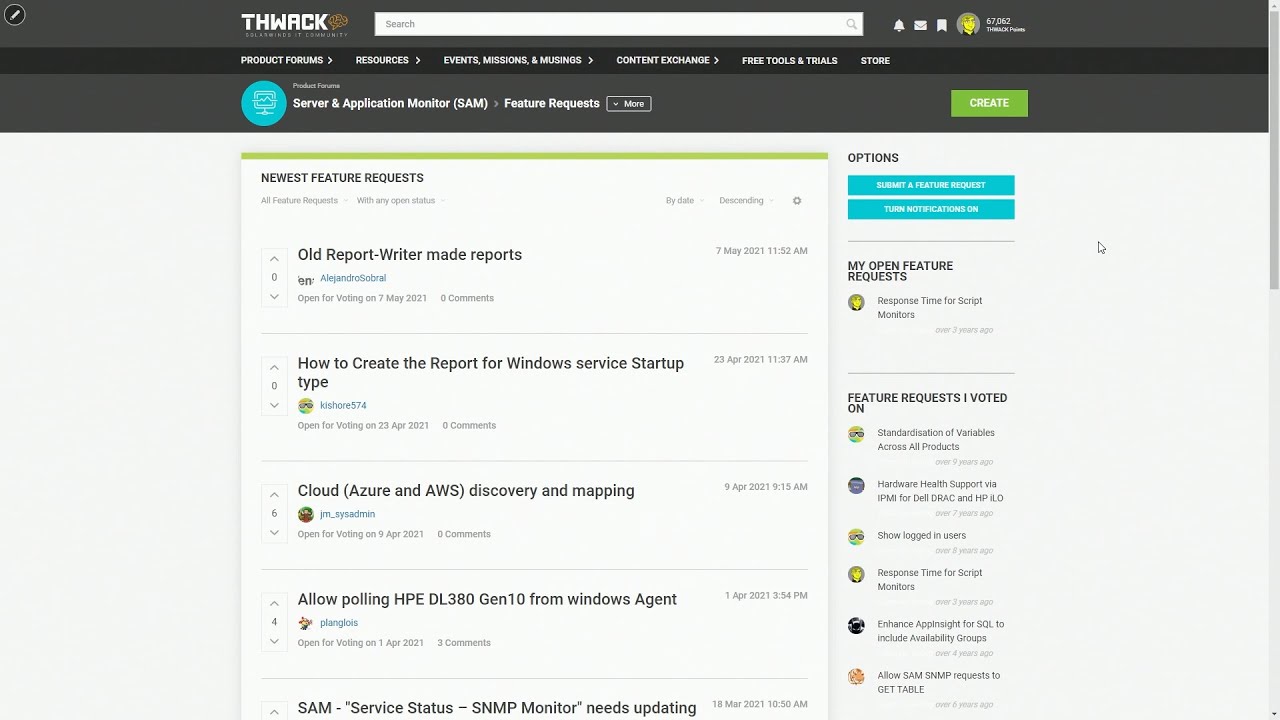 How to Submit a Feature Request