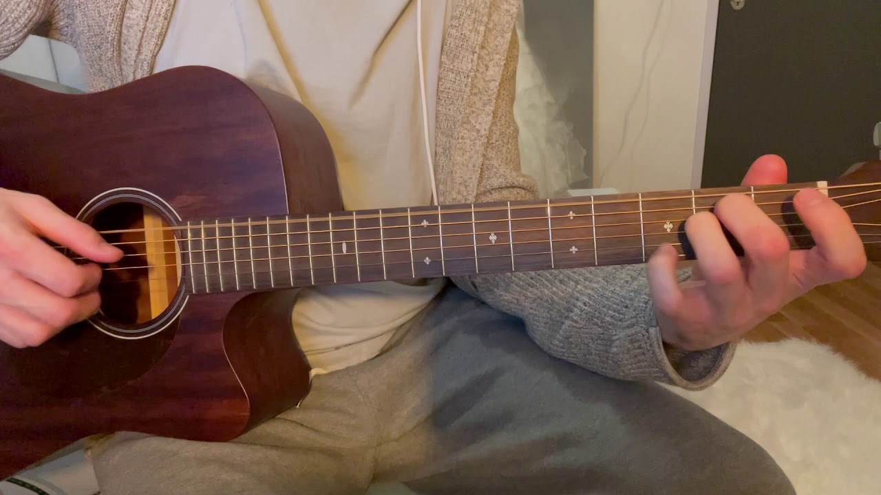 YouTube thumbnail: Roberto Barlocci playing Numb by Linkin Park as a fingerstyle MelodyChords arrangement on guitar
