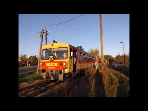 Emlékvonatozás a 10 éve megszűnt Somogyszob-Balatonszentgyörgy vasútvonalon