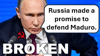 Russia Humiliated Again as Venezuela's Maduro Captured