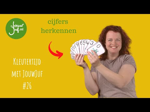 Cijfers herkennen: kleutertijd met JouwJuf #26