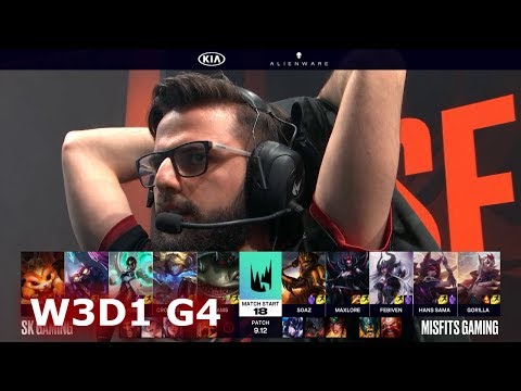 SK Gaming vs Misfits | Week 3 Day 1 S9 LEC Summer 2019 | SK vs MSF W3D1