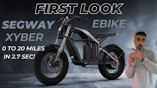 Segway Xyber Ebike - First Look