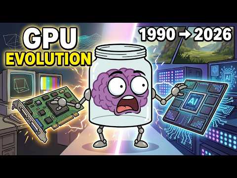 Every GPU Generation Explained in 15 Minutes (1990 to 2026)