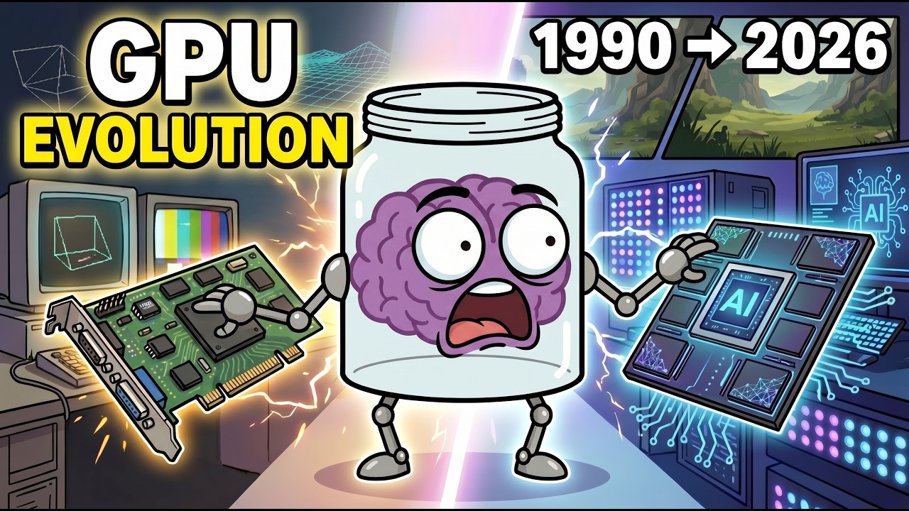 Every GPU Generation Explained in 15 Minutes (1990 to 2026)