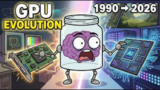 Every GPU Generation Explained in 15 Minutes (1990 to 2026)