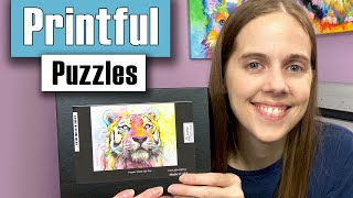 How I Made My Art into Puzzles - Printful Puzzle Review