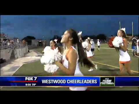 Westwood High cheerleaders