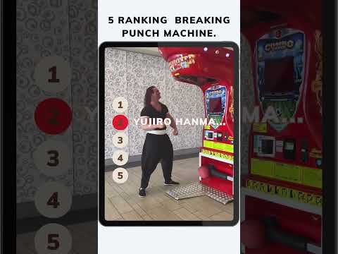 Ranking top 5 breaking punch machine 👊🏼