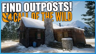 How To FIND OUTPOSTS on theHunter Call Of The Wild!