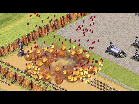 When you put Crazy Ivan into Battle Bunker！ -Red Alert2